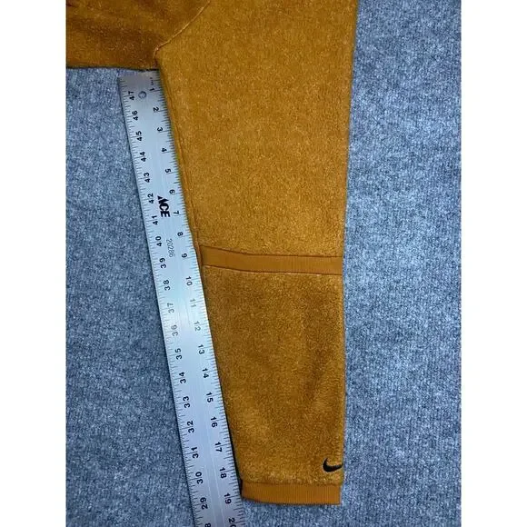 Nike Therma Fleece Long Neck Hoodie Burnt Sienna Brown Women's Size L - Picture 5 of 6